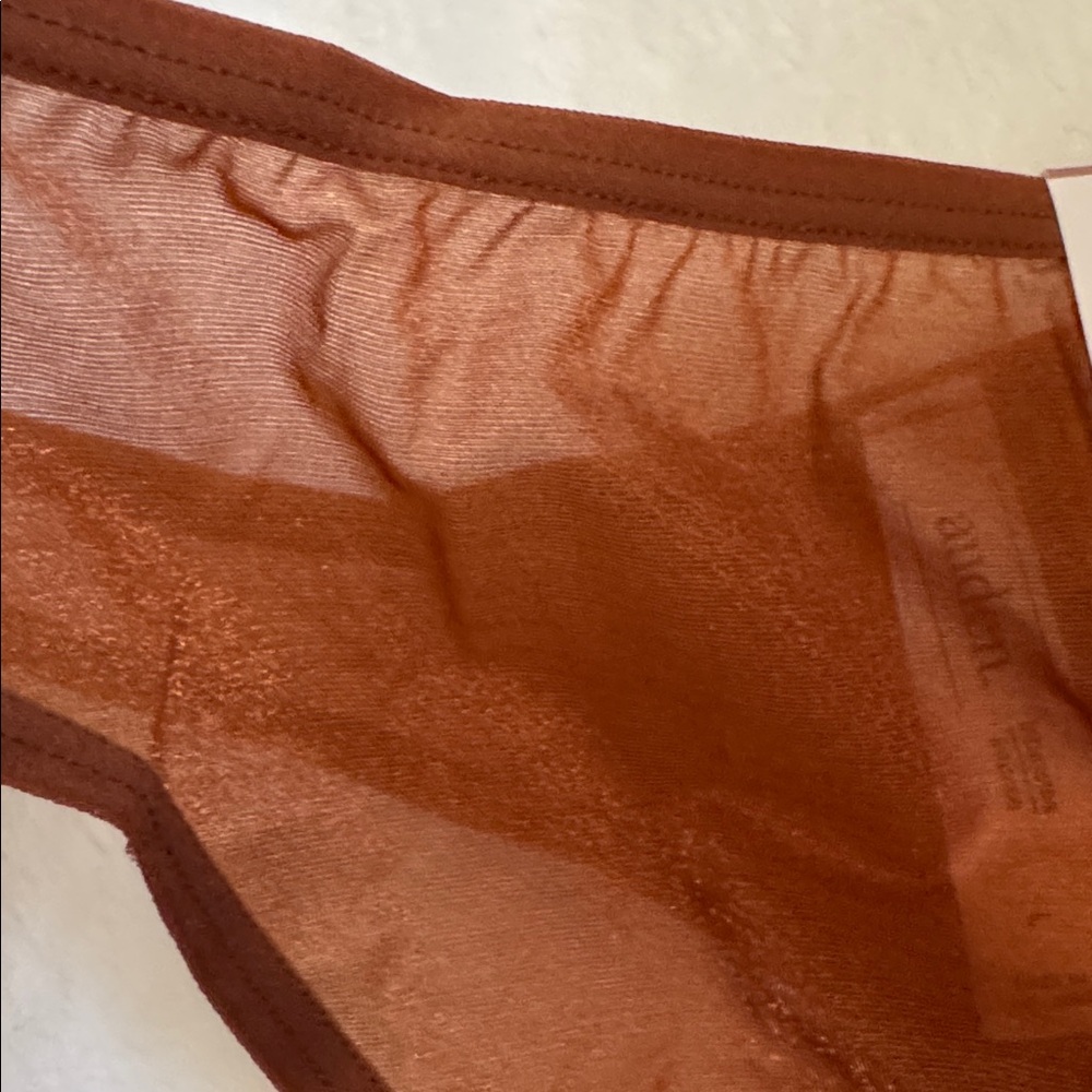 NWT Auden Sheer Thong Size L - Picture 3 of 8